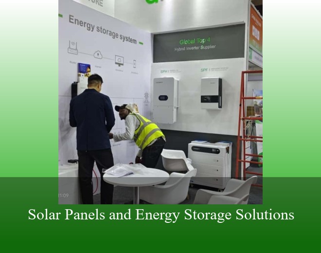Solar Panels and Energy Storage Solutions